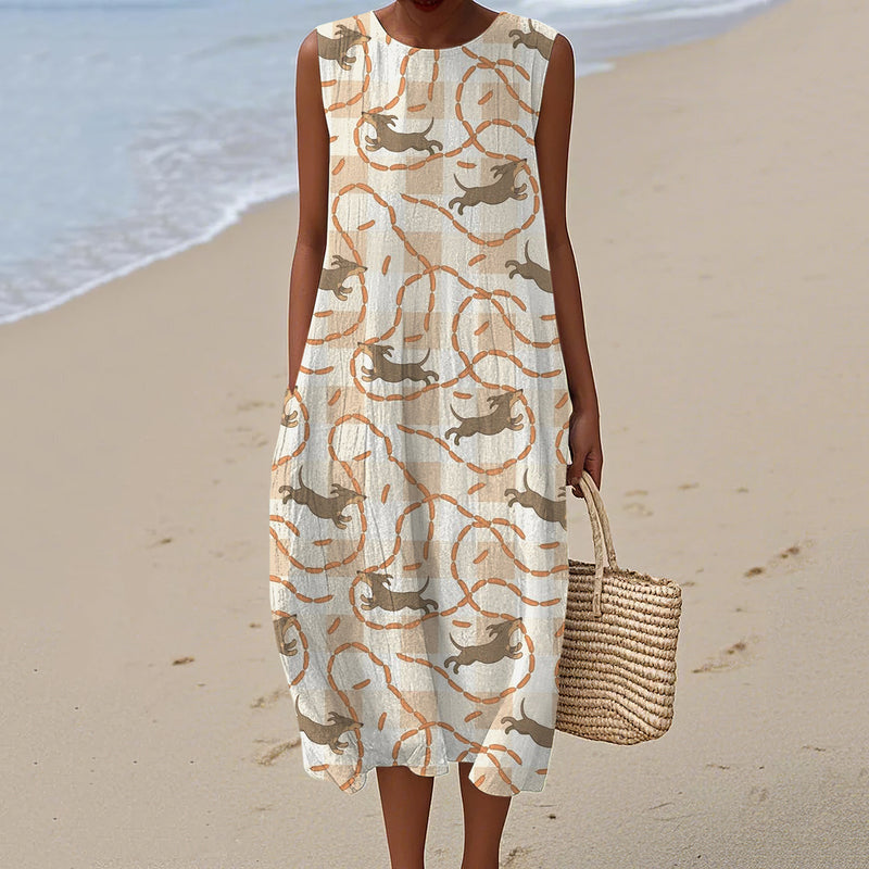 Klassische Vintage Kleid