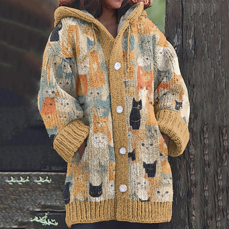 Vintage inspirierte Strickjacke