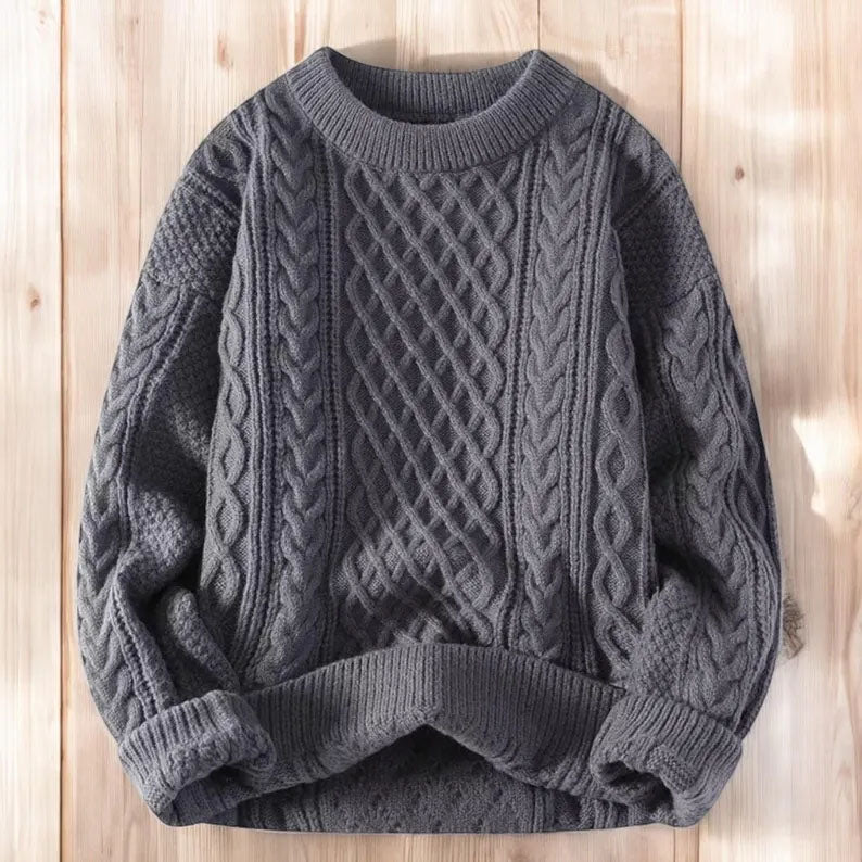 Zeitloser Vintage-Stil Pullover