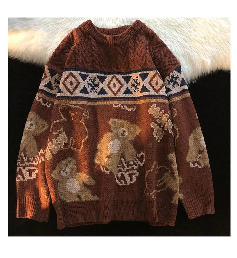 Zeitloser Vintage-Stil Pullover