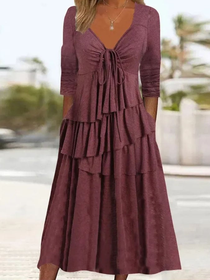 Zeitloser Vintage-Stil Kleid