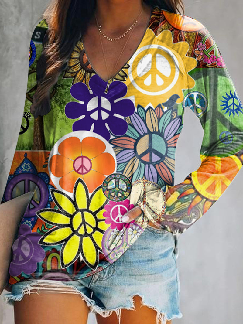Zeitloser Vintage-Stil Top