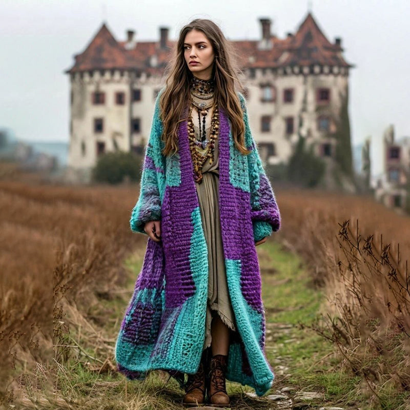Klassische Vintage Strickjacke