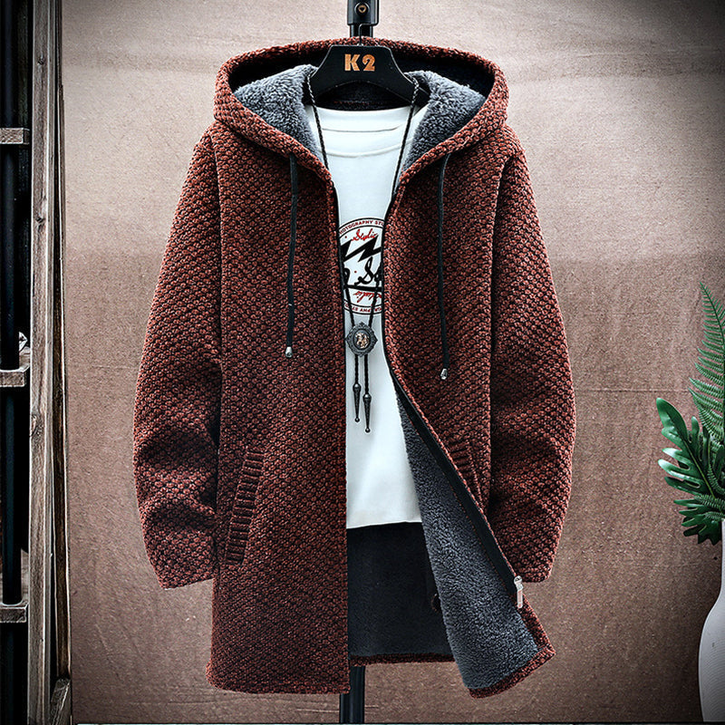 Klassisch designte Strickjacke