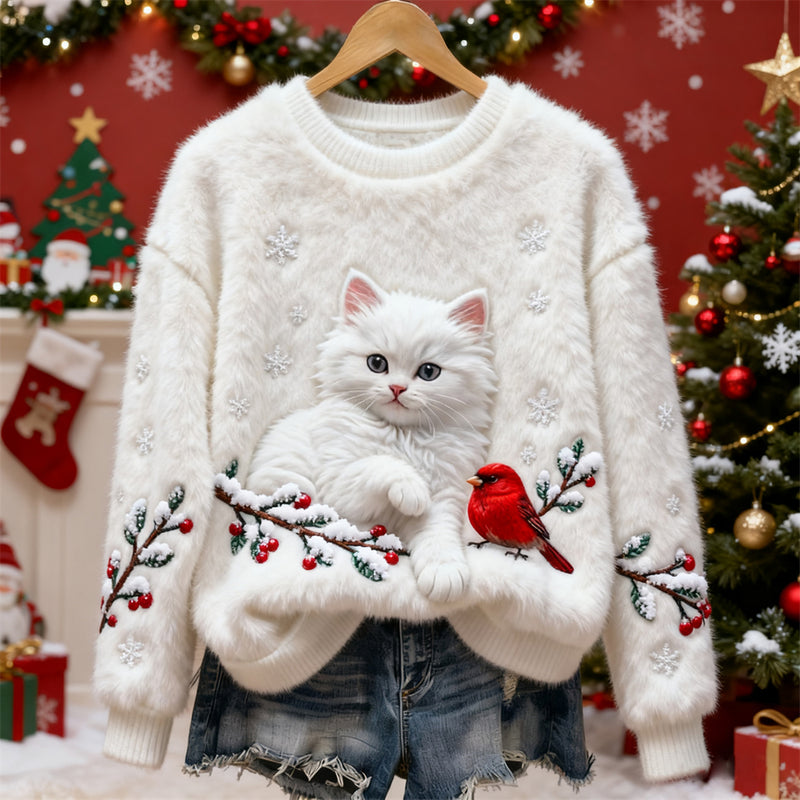 Zeitloser Vintage-Stil Pullover