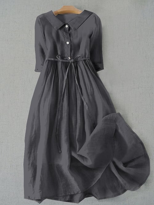 MW | Literarisch schlichtes Baumwollkleid