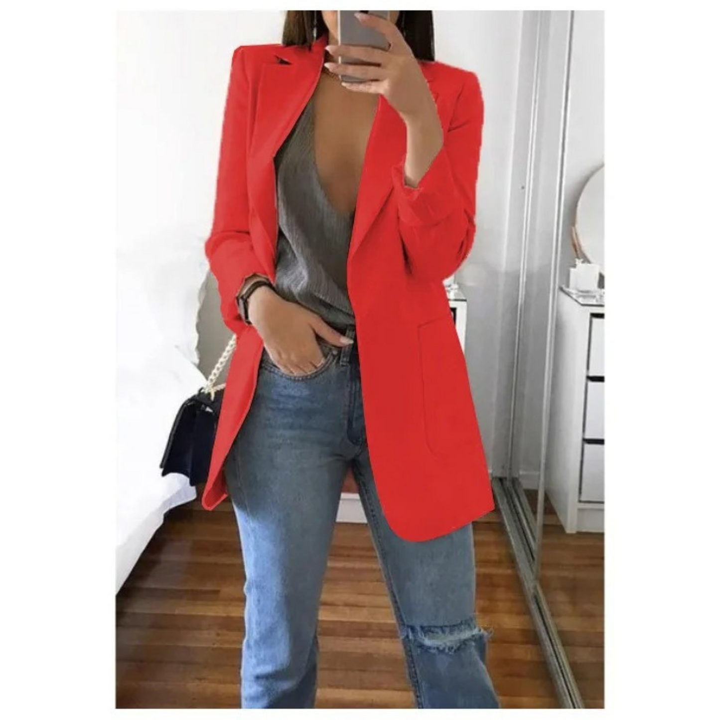 MW | Stilvoller Taschenblazer für Frauen