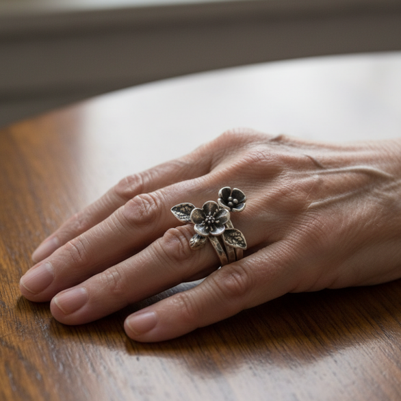 Atemberaubende Silber Ring für den Alltag