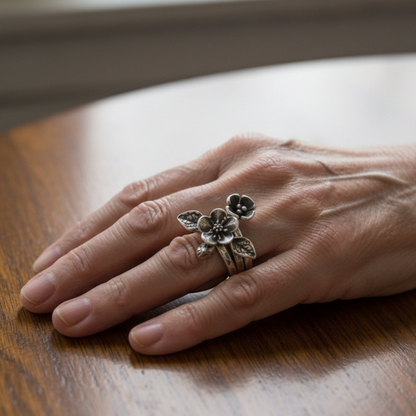 Atemberaubende Silber Ring für den Alltag