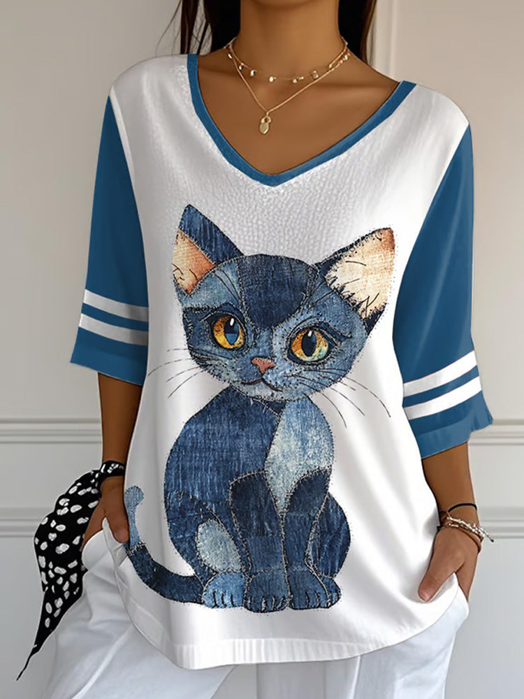 Klassisch gestaltete T-Shirt