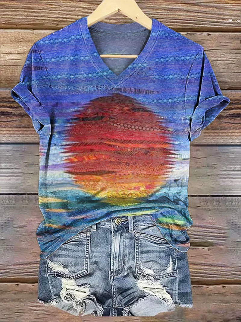 Durchdacht gestaltete T-Shirt