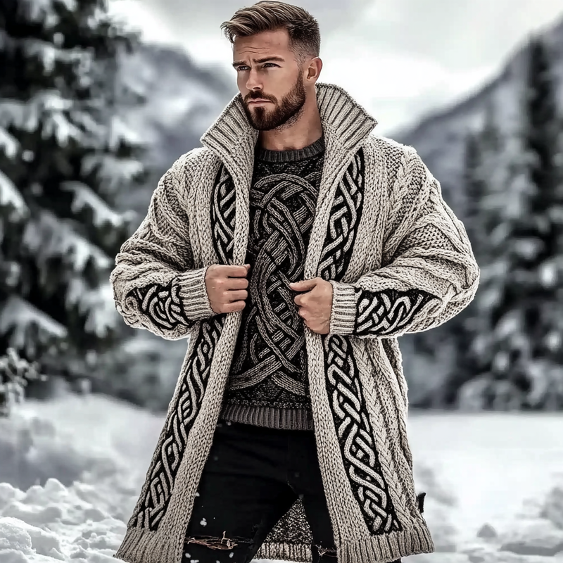 Vintage inspirierte Strickjacke