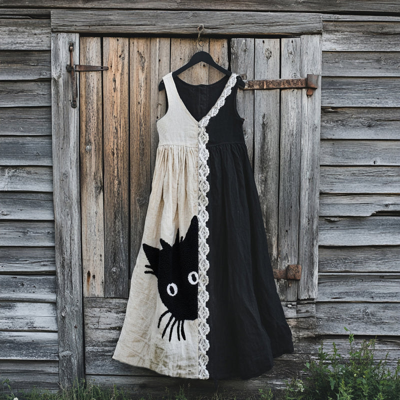 Klassische Vintage Kleid