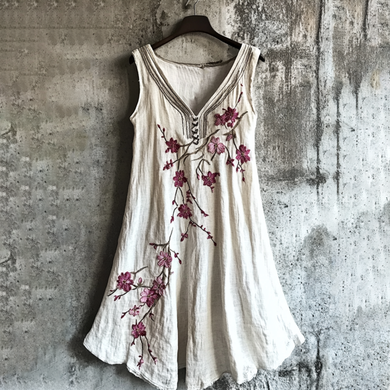 Durchdacht gestaltete Kleid
