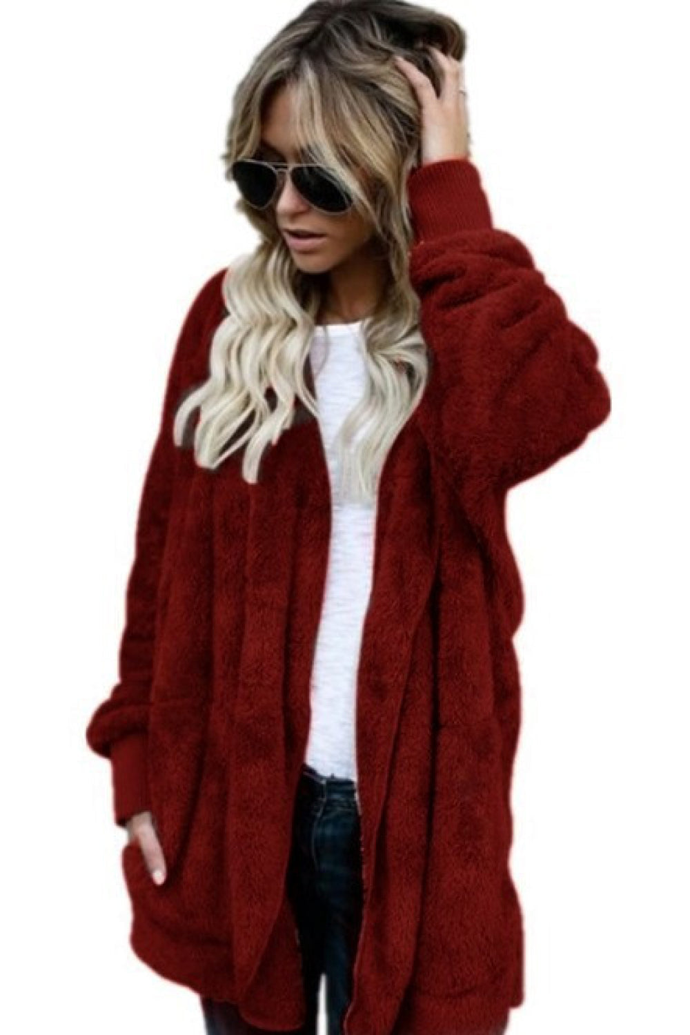 Anmutig gestaltete Jacke