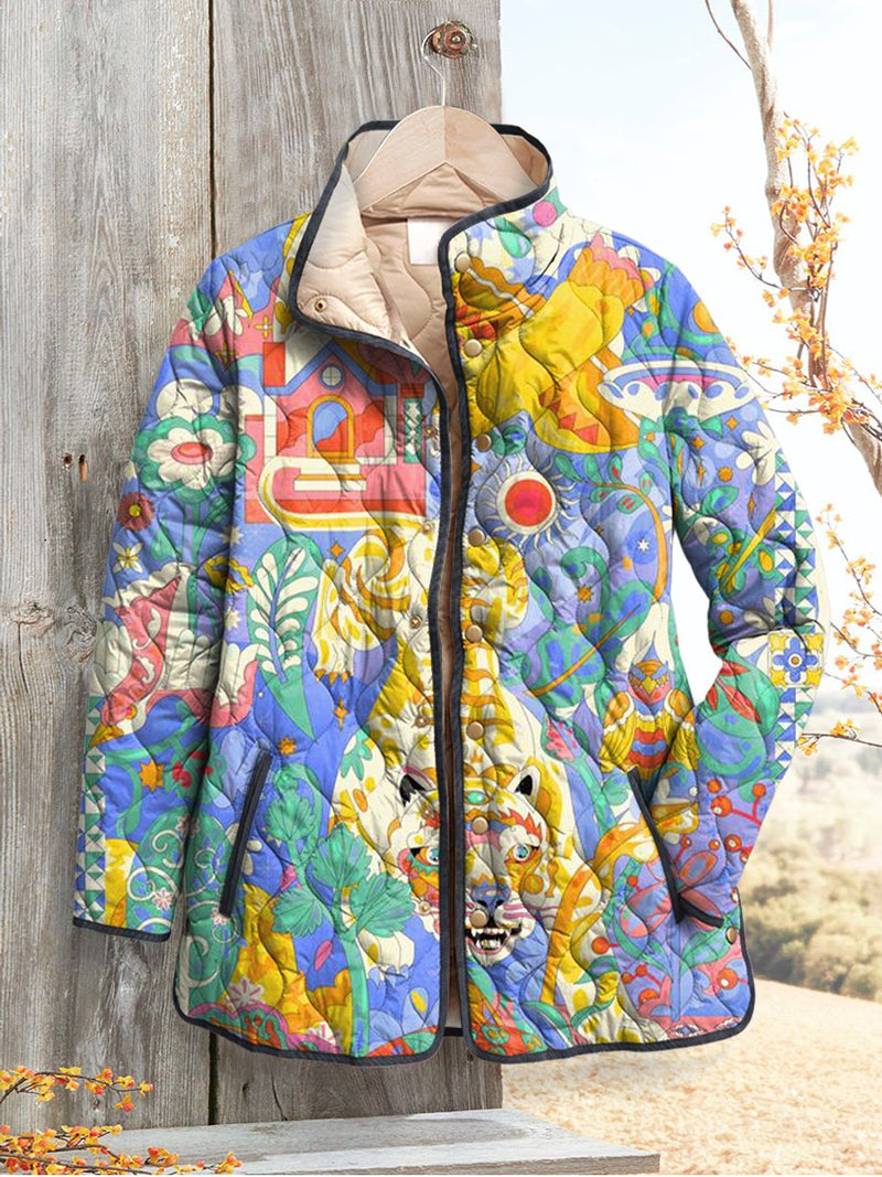 Vintage inspirierte Strickjacke