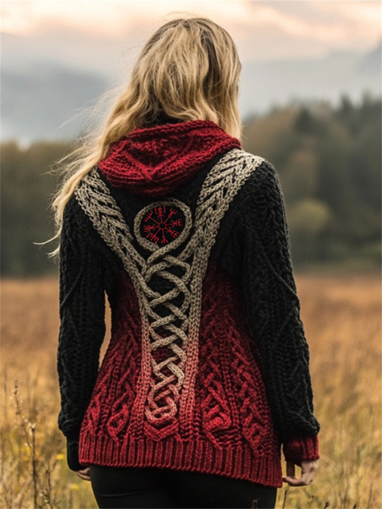 Vintage inspirierte Strickjacke