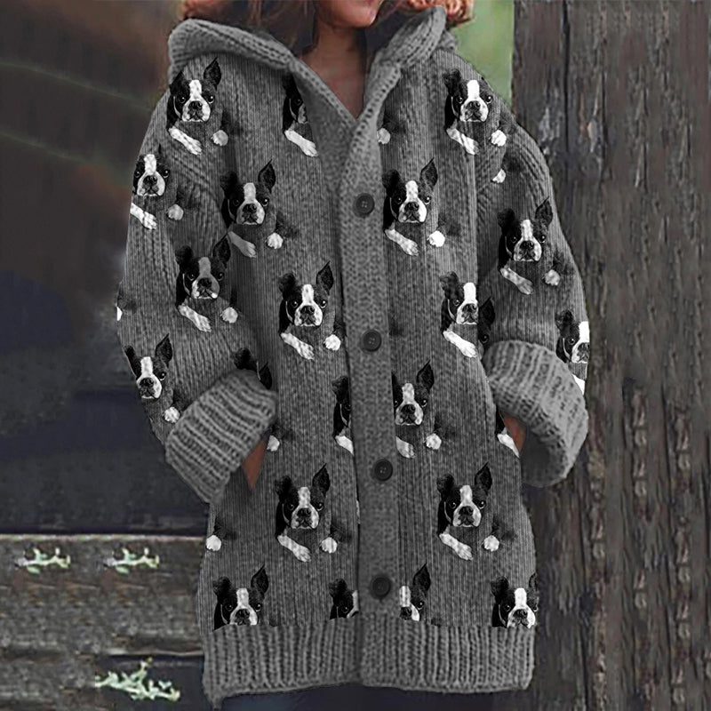 Vintage inspirierte Strickjacke