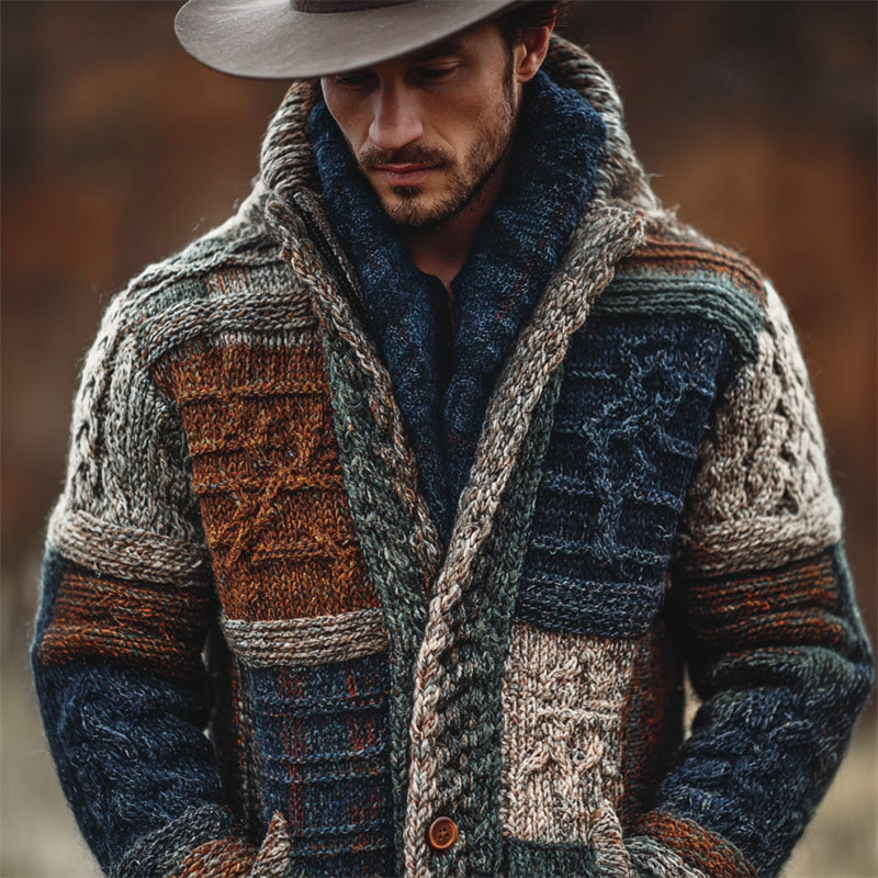 Wunderschön gefertigte Strickjacke