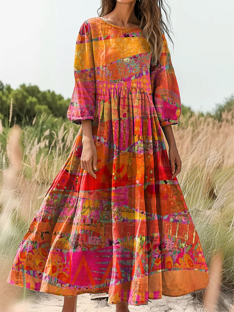 Klassische Vintage Kleid