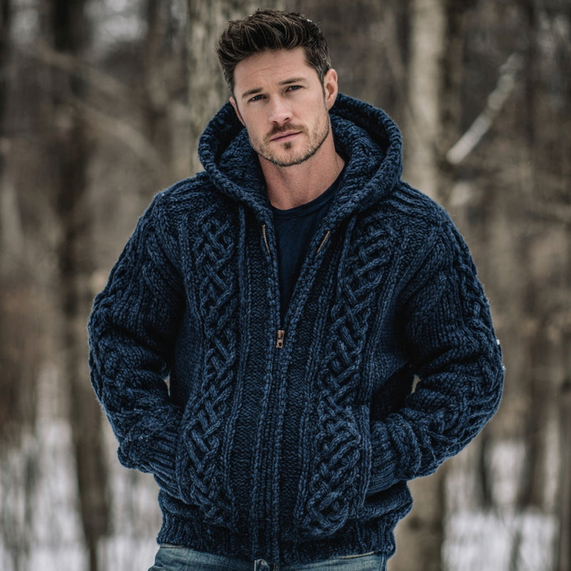 Anmutig gestaltete Strickjacke