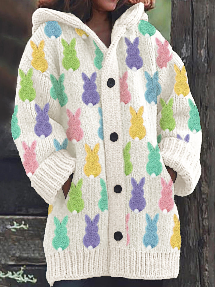 Klassische Vintage Strickjacke