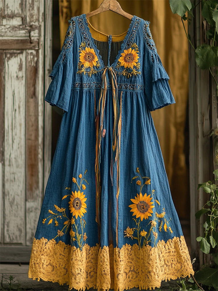 Durchdacht gestaltete Kleid