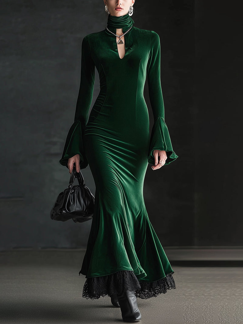 Wunderschön gefertigte Kleid