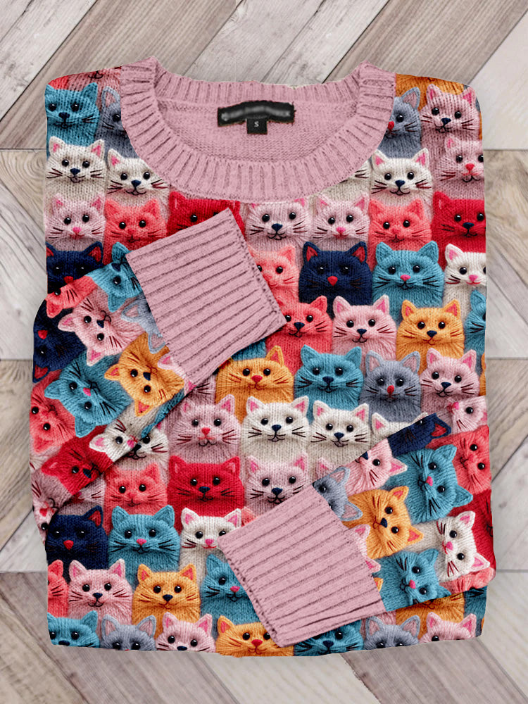 Zeitloser Vintage-Stil Pullover