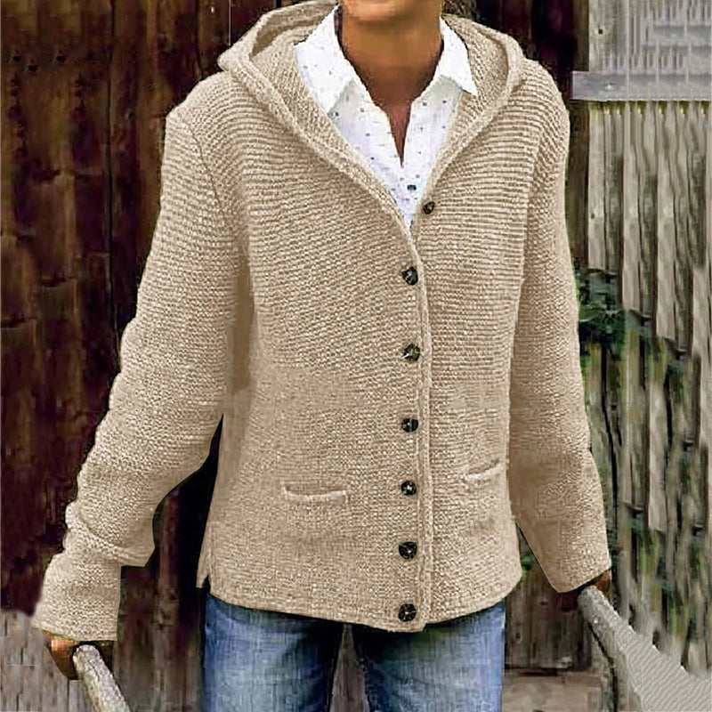 Zeitloser Vintage-Stil Strickjacke