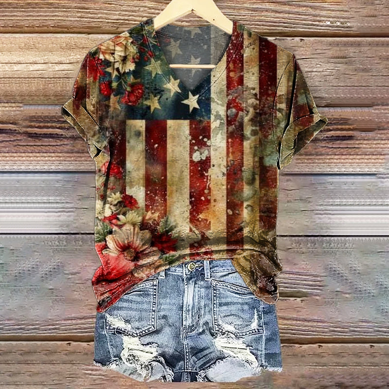 Anmutig gestaltete T-Shirt