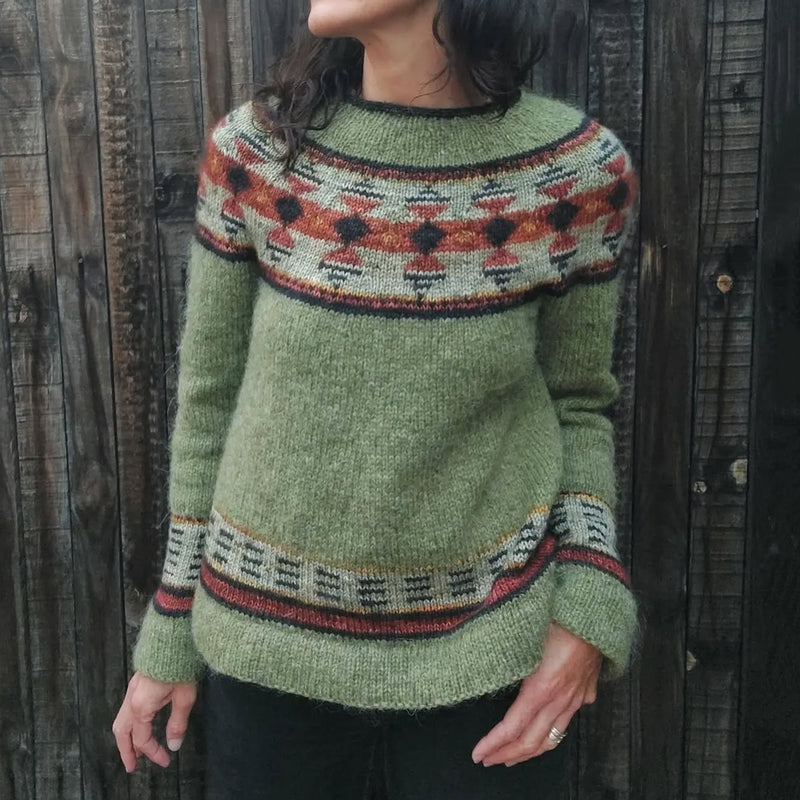 Zeitloser Vintage-Stil Pullover