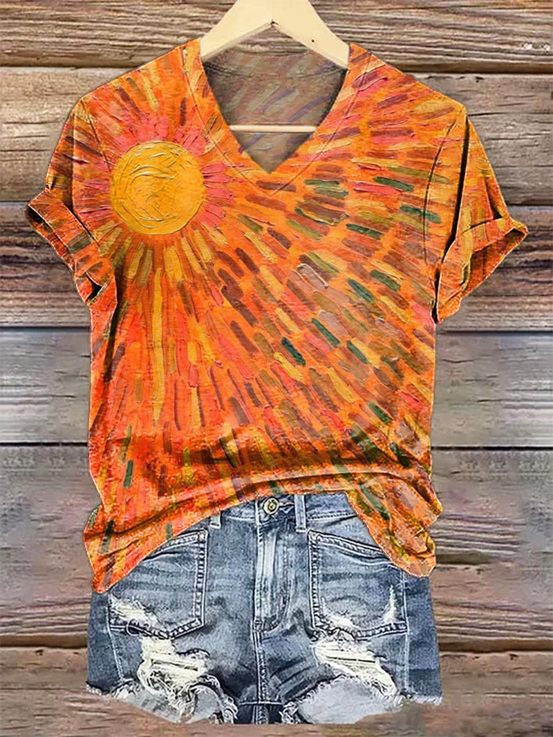 Zeitloser Vintage-Stil T-Shirt
