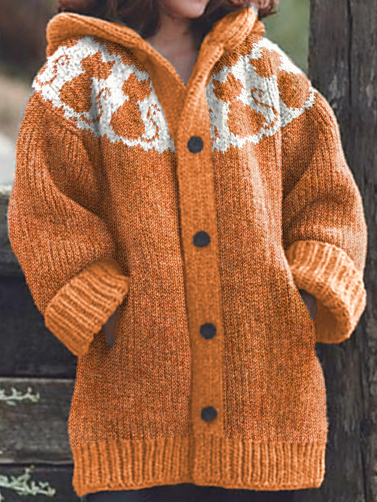 Vintage inspirierte Strickjacke