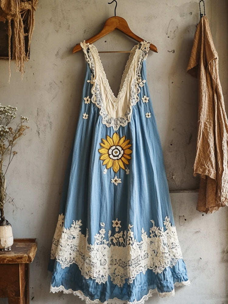 Klassische Vintage Kleid