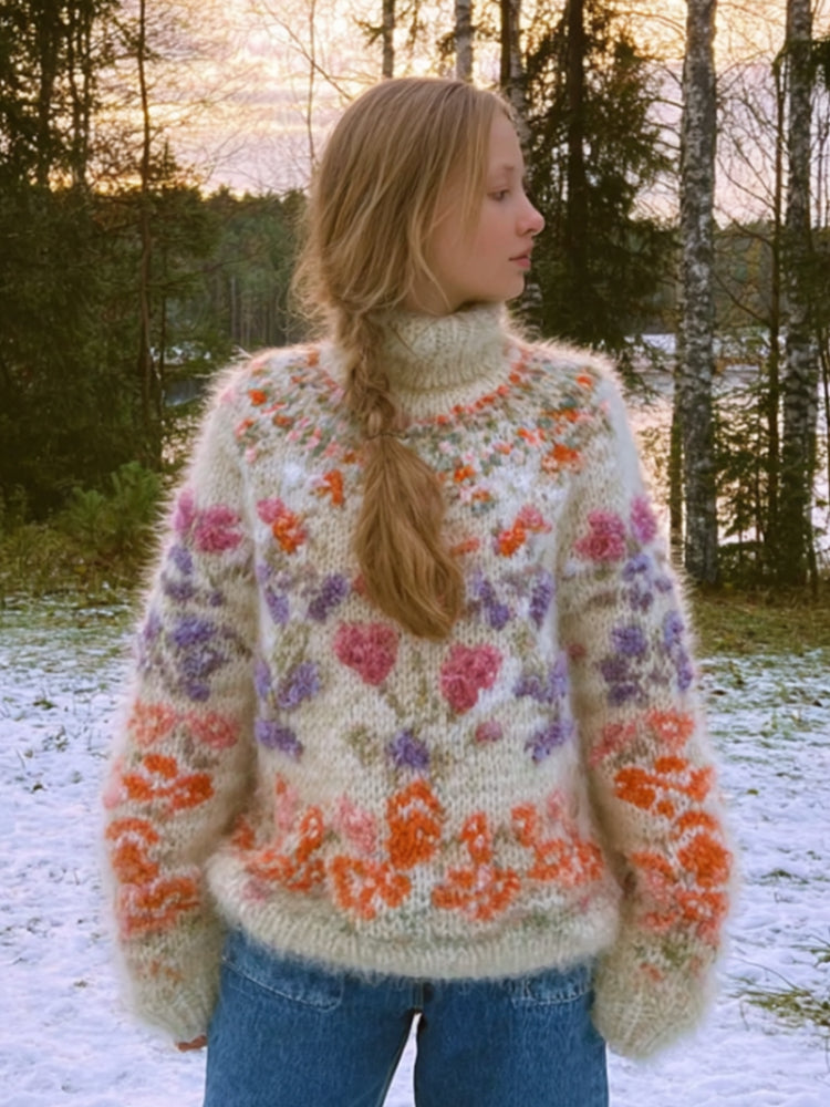Anmutig gestaltete Pullover