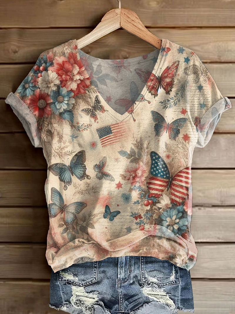 Durchdacht gestaltete T-Shirt