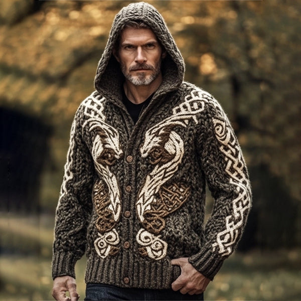Klassisch gestaltete Strickjacke