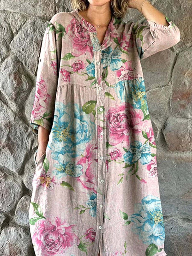 Zeitloser Vintage-Stil Kleid