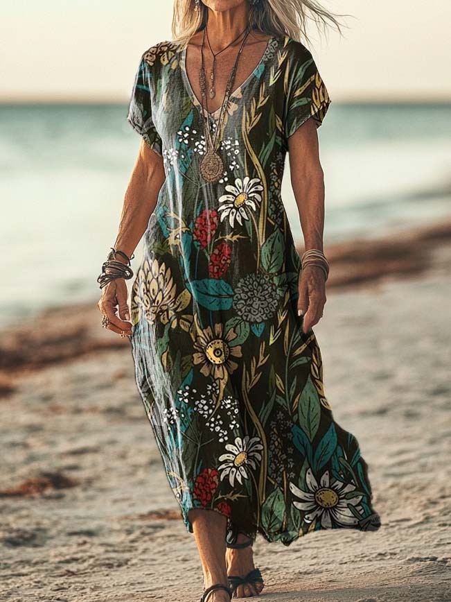 Zeitloser Vintage-Stil Kleid