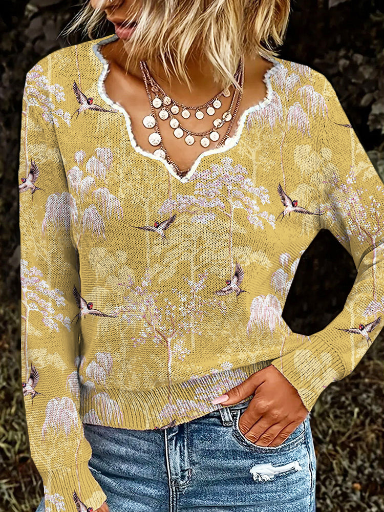 Anmutig gestaltete Pullover