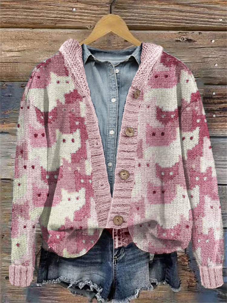 Elegant gestaltete Strickjacke