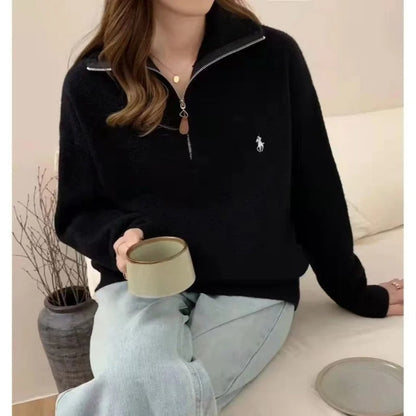 MW | MW – Bequemer Pullover mit Reißverschluss