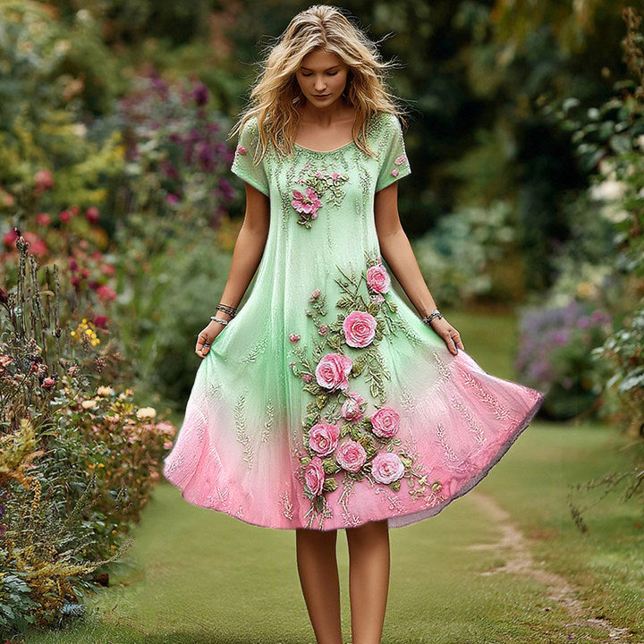 Klassisch gestaltete Kleid
