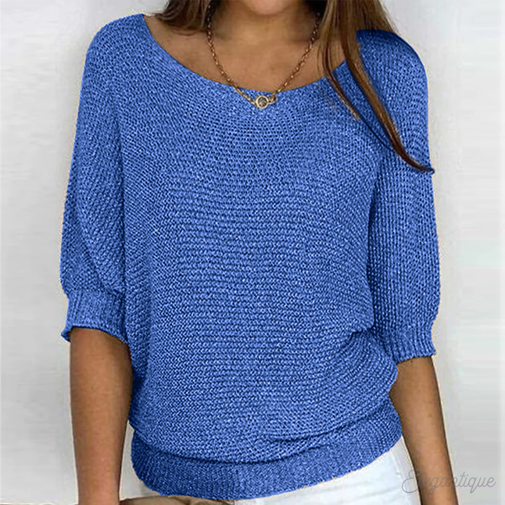 Zeitloser Vintage-Stil Pullover