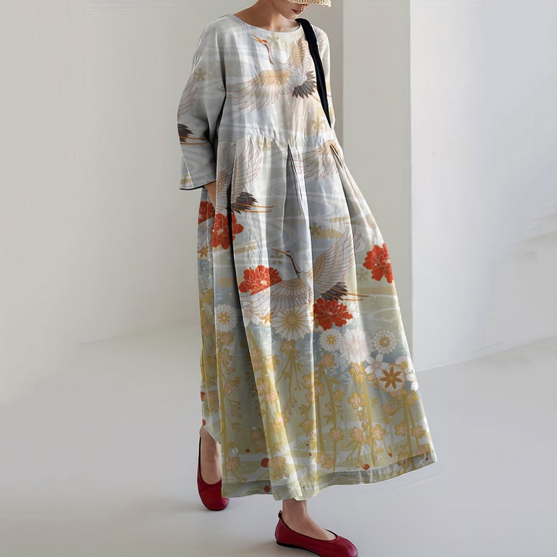 Anmutig gestaltete Kleid