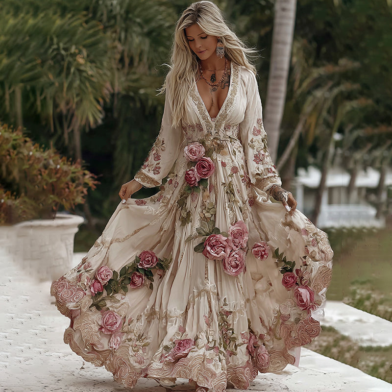 Klassisch gestaltete Kleid
