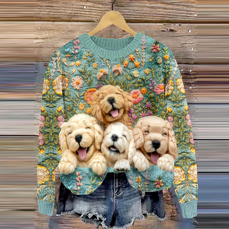 Zeitloser Vintage-Stil Pullover