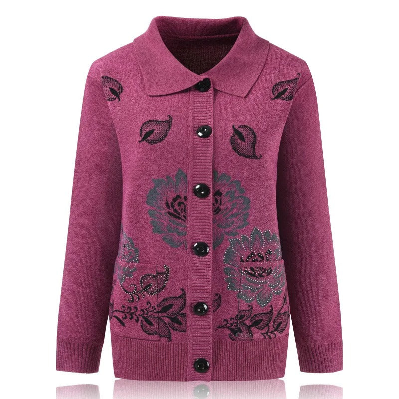 MW | MW – Eleganter V-Ausschnitt Pullover