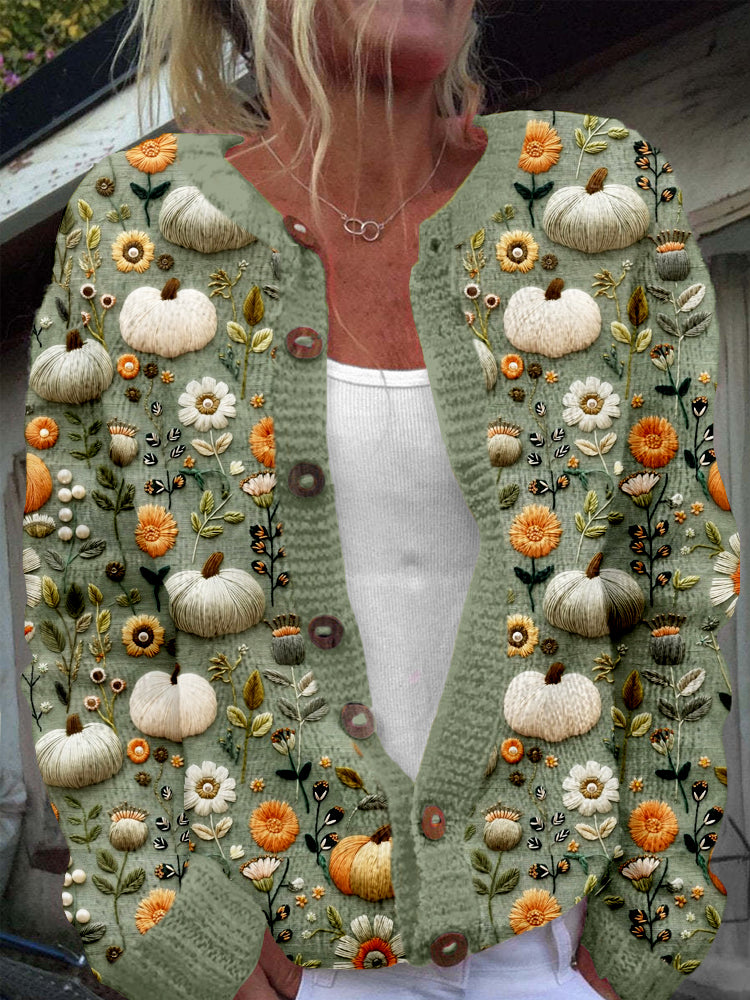 Elegant gestaltete Strickjacke